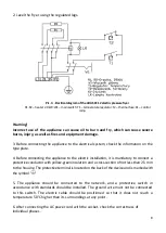 Предварительный просмотр 8 страницы ADA GASTROGAZ ADA SCE 12 Operating Manual