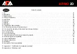 Предварительный просмотр 20 страницы ADA INSTRUMENTS ARMO 2D Operating Manual