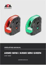 ADA INSTRUMENTS ARMO MINI Operating Manual preview