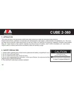 Preview for 10 page of ADA INSTRUMENTS CUBE 2-360 Operating Manual