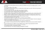 Preview for 5 page of ADA INSTRUMENTS IronWeld 160 Operating Manual