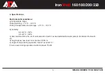 Preview for 6 page of ADA INSTRUMENTS IronWeld 160 Operating Manual