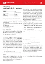 Preview for 2 page of ADA INSTRUMENTS LASERMARKER 70 Operating Manual