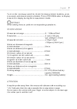 Предварительный просмотр 7 страницы ADA INSTRUMENTS PaintMeter 1500 Operating Manual