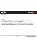 Предварительный просмотр 20 страницы ADA INSTRUMENTS ProDigit 60 Operating Manual