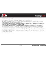 Предварительный просмотр 21 страницы ADA INSTRUMENTS ProDigit 60 Operating Manual