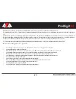 Предварительный просмотр 41 страницы ADA INSTRUMENTS ProDigit 60 Operating Manual