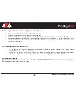 Предварительный просмотр 42 страницы ADA INSTRUMENTS ProDigit 60 Operating Manual