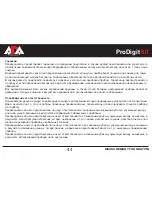 Предварительный просмотр 44 страницы ADA INSTRUMENTS ProDigit 60 Operating Manual