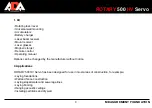 Preview for 4 page of ADA INSTRUMENTS ROTARY 500 HV SERVO Operating Manual