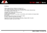 Preview for 9 page of ADA INSTRUMENTS ROTARY 500 HV SERVO Operating Manual