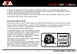 Preview for 12 page of ADA INSTRUMENTS ROTARY 500 HV SERVO Operating Manual