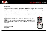 Preview for 14 page of ADA INSTRUMENTS ROTARY 500 HV SERVO Operating Manual