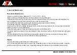 Preview for 17 page of ADA INSTRUMENTS ROTARY 500 HV SERVO Operating Manual