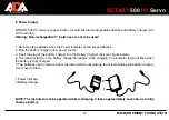 Preview for 20 page of ADA INSTRUMENTS ROTARY 500 HV SERVO Operating Manual