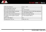 Preview for 30 page of ADA INSTRUMENTS ROTARY 500 HV SERVO Operating Manual