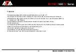 Preview for 33 page of ADA INSTRUMENTS ROTARY 500 HV SERVO Operating Manual