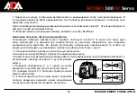 Preview for 36 page of ADA INSTRUMENTS ROTARY 500 HV SERVO Operating Manual