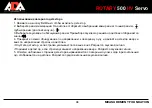 Preview for 39 page of ADA INSTRUMENTS ROTARY 500 HV SERVO Operating Manual