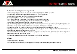 Preview for 41 page of ADA INSTRUMENTS ROTARY 500 HV SERVO Operating Manual