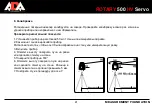 Preview for 42 page of ADA INSTRUMENTS ROTARY 500 HV SERVO Operating Manual