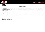 Предварительный просмотр 2 страницы ADA INSTRUMENTS SHOOTER 400 Operating Manual