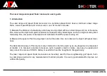 Предварительный просмотр 3 страницы ADA INSTRUMENTS SHOOTER 400 Operating Manual