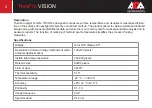 Preview for 2 page of ADA INSTRUMENTS TemPro VISION Operating Manual