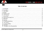 Preview for 3 page of ADA INSTRUMENTS WHEEL 100 DIGITAL Operating Manual