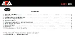 Preview for 3 page of ADA INSTRUMENTS ZHT 100 Operating Manual