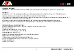 Preview for 4 page of ADA INSTRUMENTS ZHT 100 Operating Manual