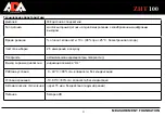 Preview for 5 page of ADA INSTRUMENTS ZHT 100 Operating Manual