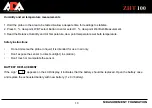 Preview for 19 page of ADA INSTRUMENTS ZHT 100 Operating Manual