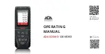 Ada A00502 Operating Manual предпросмотр