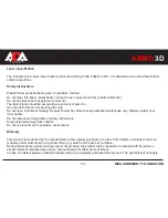 Preview for 13 page of Ada ARMO 3D Operating Manual