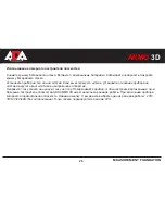 Предварительный просмотр 25 страницы Ada ARMO 3D Operating Manual