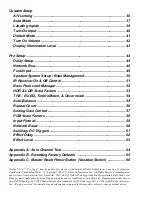 Preview for 3 page of Ada Cinema Rhapsody Operation & Installation Manual