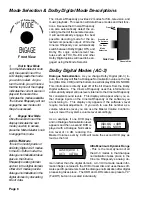 Preview for 11 page of Ada Cinema Rhapsody Operation & Installation Manual