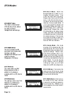 Preview for 13 page of Ada Cinema Rhapsody Operation & Installation Manual