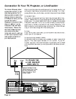 Preview for 35 page of Ada Cinema Rhapsody Operation & Installation Manual