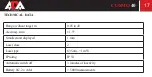 Preview for 17 page of Ada COSMO 40 Operating Manual