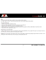 Preview for 10 page of Ada GroundDrill-12 Operating Manual