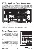 Предварительный просмотр 6 страницы Ada HTR-2400 Installation & User Manual