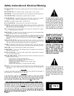 Preview for 3 page of Ada PTM-6150 Operation & Installation Manual