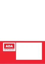 Preview for 36 page of Ada ROTARY 400 HV Manual