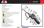 Предварительный просмотр 29 страницы Ada ZVE 350 SD Operating Manual