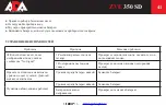 Предварительный просмотр 41 страницы Ada ZVE 350 SD Operating Manual