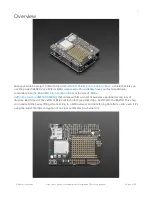 Предварительный просмотр 4 страницы Adafruit AirLift Shield ESP32 Manual