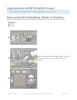 Предварительный просмотр 48 страницы Adafruit AirLift Shield ESP32 Manual