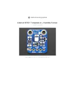 Предварительный просмотр 1 страницы Adafruit Si7021 User Manual